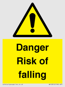 WV12812: Danger Risk of falling