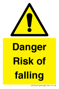 WV12812: Danger Risk of falling