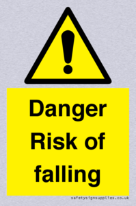 WV12812: Danger Risk of falling