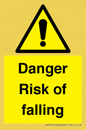 WV12812: Danger Risk of falling
