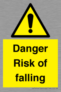 WV12812: Danger Risk of falling