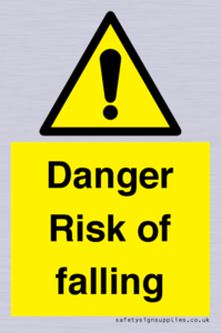 WV12812: Danger Risk of falling