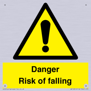 WV12812: Danger Risk of falling