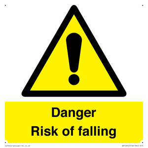 WV12812: Danger Risk of falling