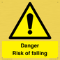 WV12812: Danger Risk of falling