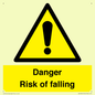 WV12812: Danger Risk of falling