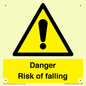 WV12812: Danger Risk of falling