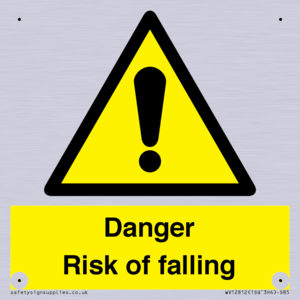 WV12812: Danger Risk of falling