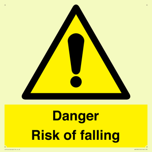 WV12812: Danger Risk of falling