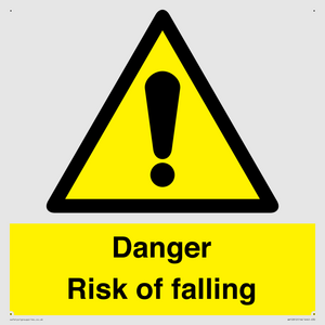 WV12812: Danger Risk of falling