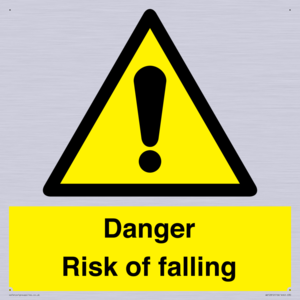 WV12812: Danger Risk of falling