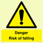 WV12812: Danger Risk of falling