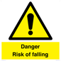 WV12812: Danger Risk of falling