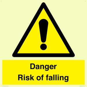 WV12812: Danger Risk of falling
