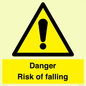 WV12812: Danger Risk of falling