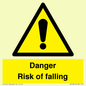 WV12812: Danger Risk of falling