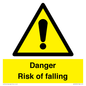 WV12812: Danger Risk of falling