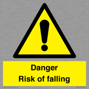 WV12812: Danger Risk of falling