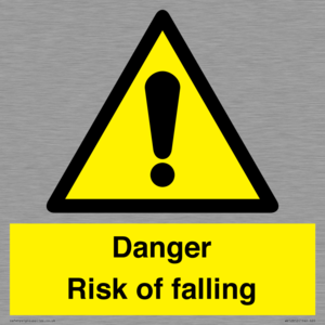 WV12812: Danger Risk of falling
