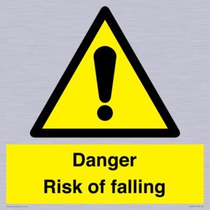 WV12812: Danger Risk of falling