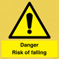 WV12812: Danger Risk of falling