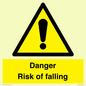 WV12812: Danger Risk of falling