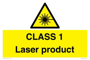 WV12883: CLASS 1 Laser product