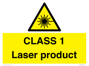 WV12883: CLASS 1 Laser product