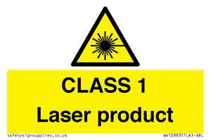 WV12883: CLASS 1 Laser product