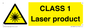 WV12883: CLASS 1 Laser product