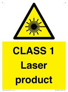 WV12883: CLASS 1 Laser product