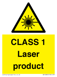 WV12883: CLASS 1 Laser product