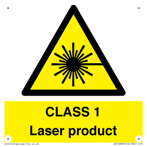 WV12883: CLASS 1 Laser product