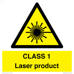 WV12883: CLASS 1 Laser product