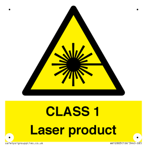 WV12883: CLASS 1 Laser product