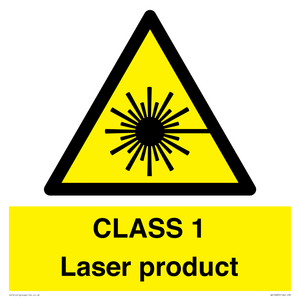 WV12883: CLASS 1 Laser product