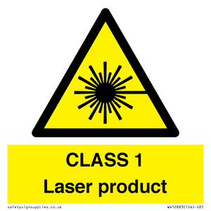 WV12883: CLASS 1 Laser product