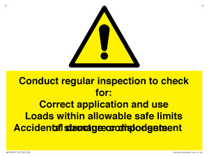 WV12940: Conduct regular inspection