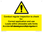 WV12940: Conduct regular inspection