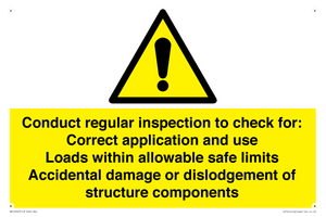 WV12940: Conduct regular inspection