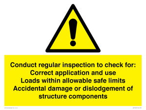 WV12940: Conduct regular inspection