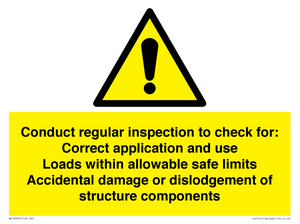 WV12940: Conduct regular inspection