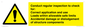WV12940: Conduct regular inspection
