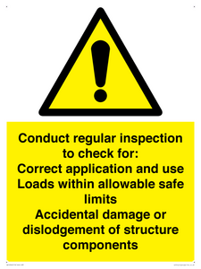 WV12940: Conduct regular inspection