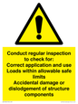 WV12940: Conduct regular inspection