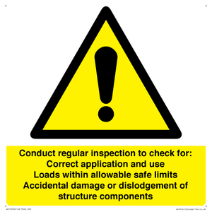 WV12940: Conduct regular inspection