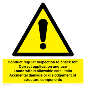 WV12940: Conduct regular inspection