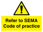 WV12946: Refer to SEMA Code of practice