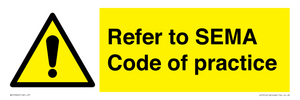 WV12946: Refer to SEMA Code of practice