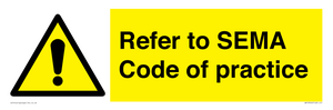 WV12946: Refer to SEMA Code of practice